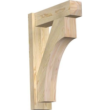 Ekena Millwork Westlake Rough Sawn Craftsman Outlooker, Douglas Fir, 6"W x 20"D x 28"H OUT06X20X28WTL04RDF